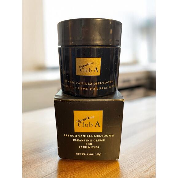 Signature Club A "French Vanilla Meltdown Cleansing Creme" For Face & Hands NEW - Picture 1 of 2